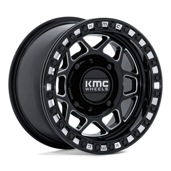 KMC - Torx UTV BL 15X8 4X156 115 +0 G-blk-mill