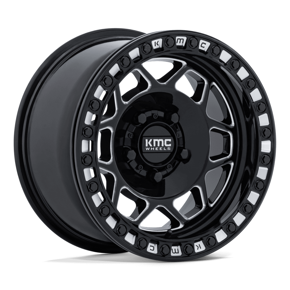 KMC - Torx UTV BL 15X8 5X4.5 72 +0 G-blk-mill