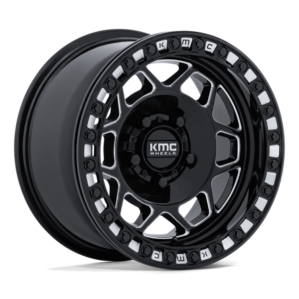 KMC - Torx UTV BL 15X8 5X4.5 72 +0 G-blk-mill