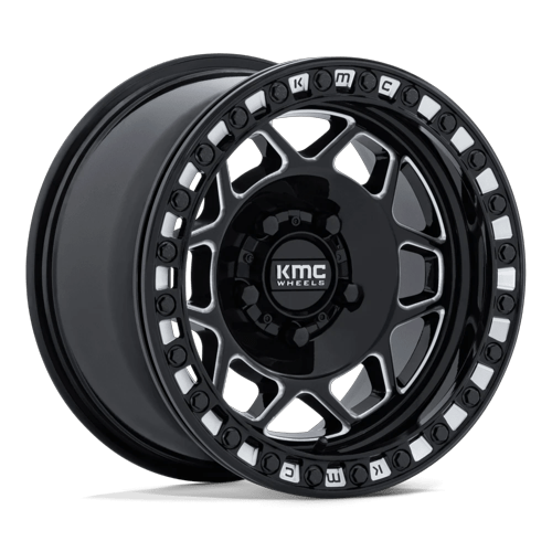 KMC - Torx UTV BL 15X8 5X4.5 72 +0 G-blk-mill