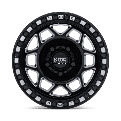 KMC - Torx UTV BL 15X8 5X4.5 72 +0 G-blk-mill