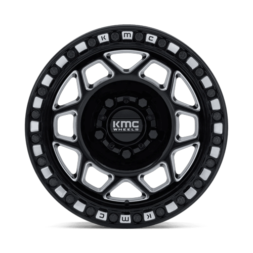 KMC - Torx UTV BL 15X7 5X4.5 72 +38 G-blk-mill