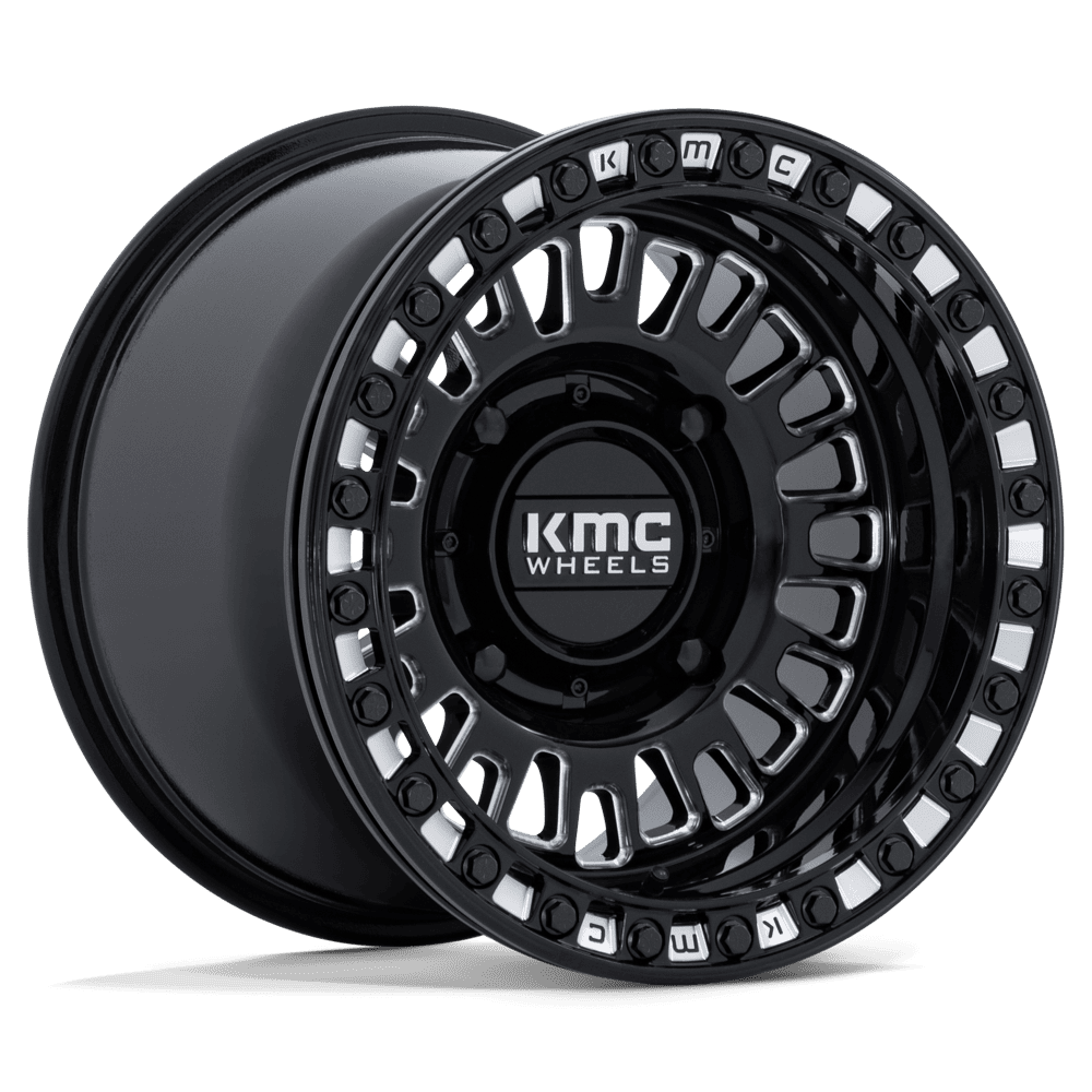 KMC - Aztec UTV BL 15X8 4X137 96 +0 Gblk-mill