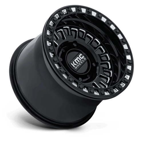 KMC - Aztec UTV BL 15X8 4X156 115 +0 Gblk-mill
