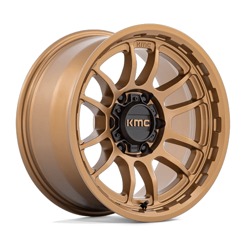 KMC Km727 Wrath 17X8.5 5X127 +0MM Matte Bronze