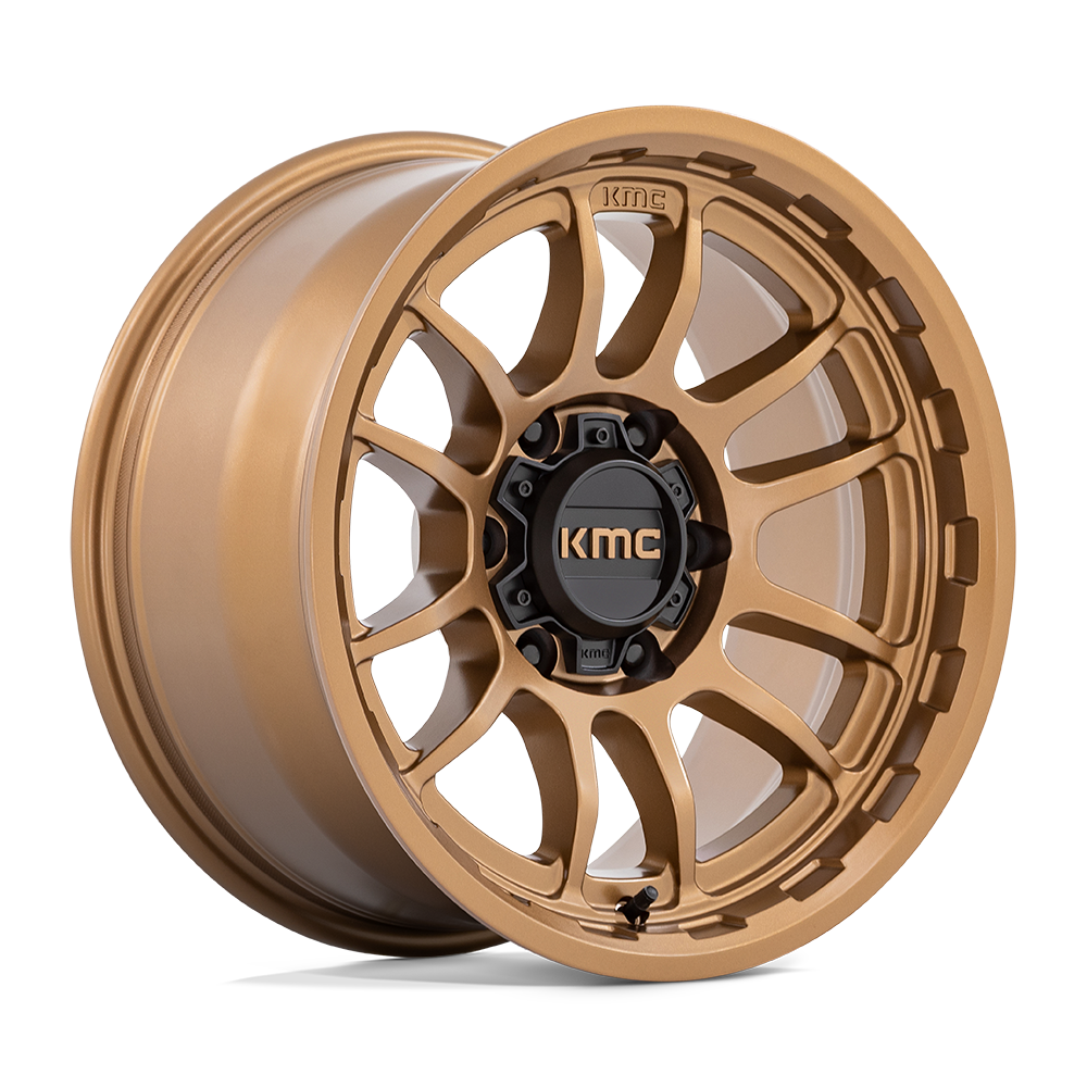 KMC Km727 Wrath 17X8.5 5X127 +0MM Matte Bronze
