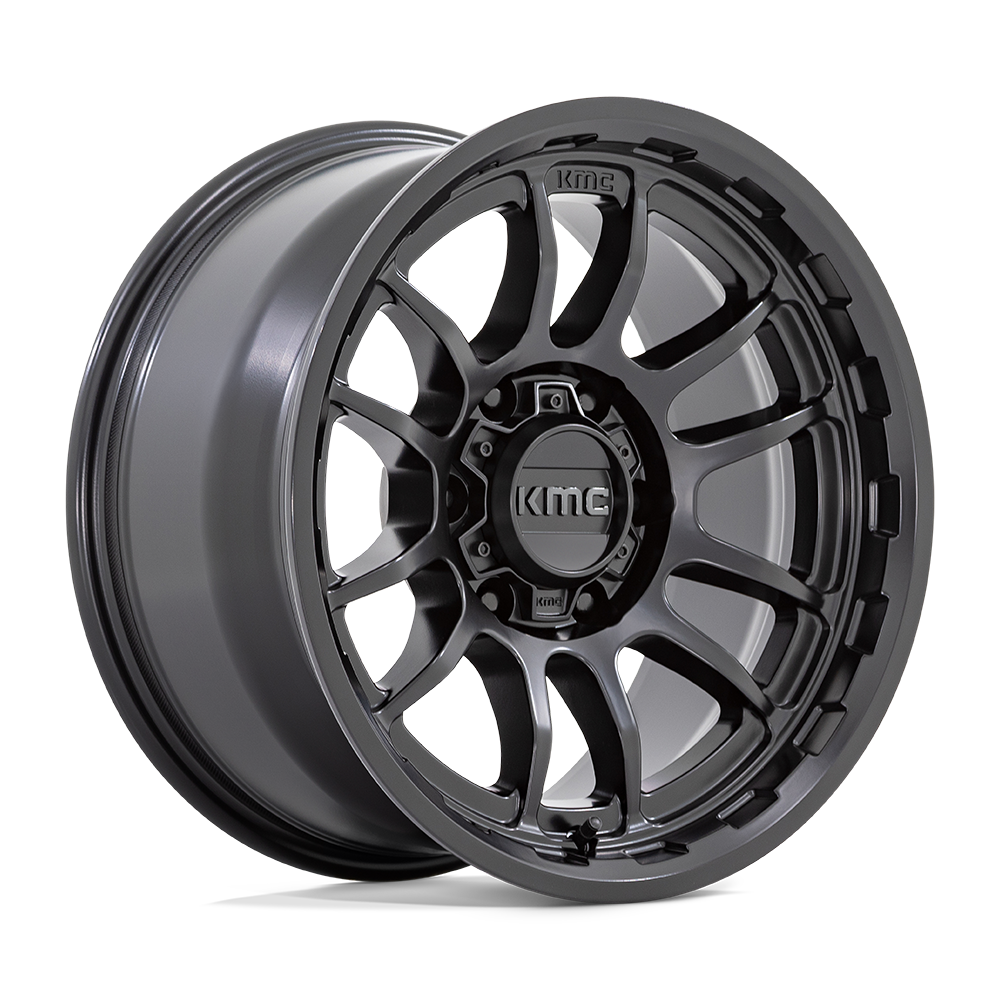 KMC Km727 Wrath 17X8.5 5X127 -10MM Satin Black