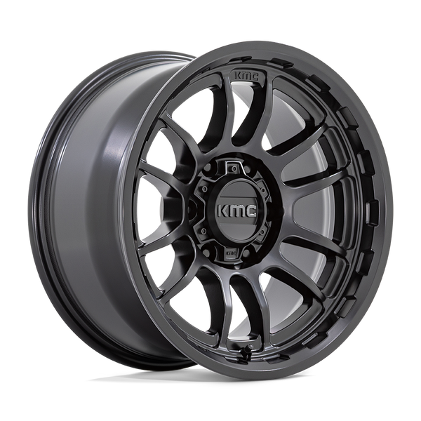 KMC Km727 Wrath 17X8.5 5X127 +0MM Satin Black