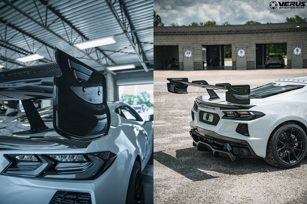 Verus - KMX V1X Carbon Fiber Endplate Kit - W-A0012