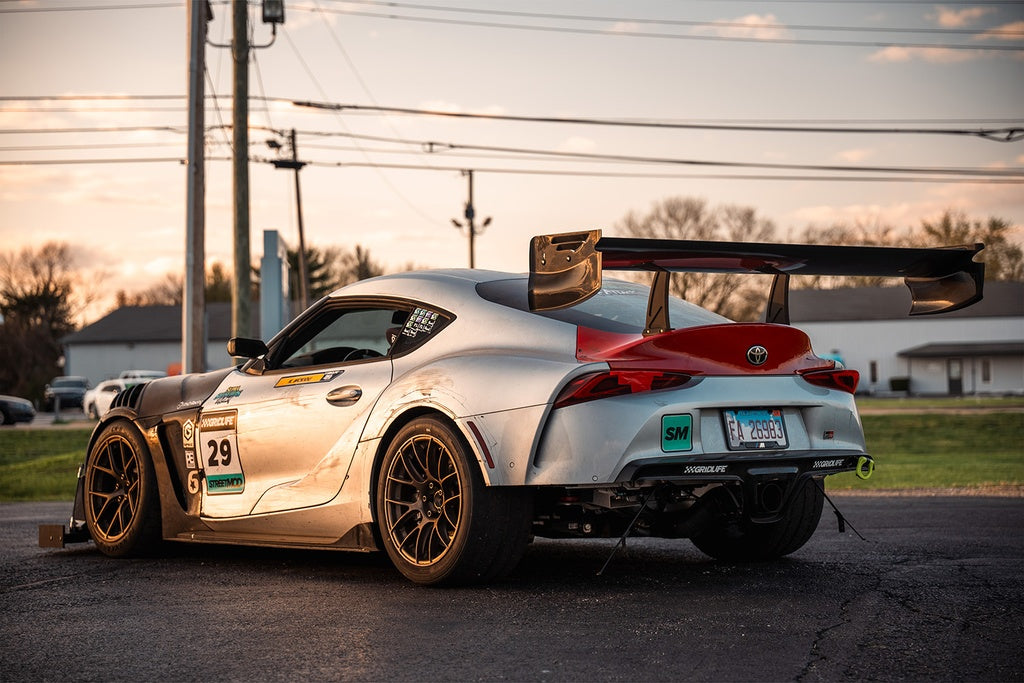 Verus - KMX V1X Carbon Fiber Endplate Kit - W-A0012