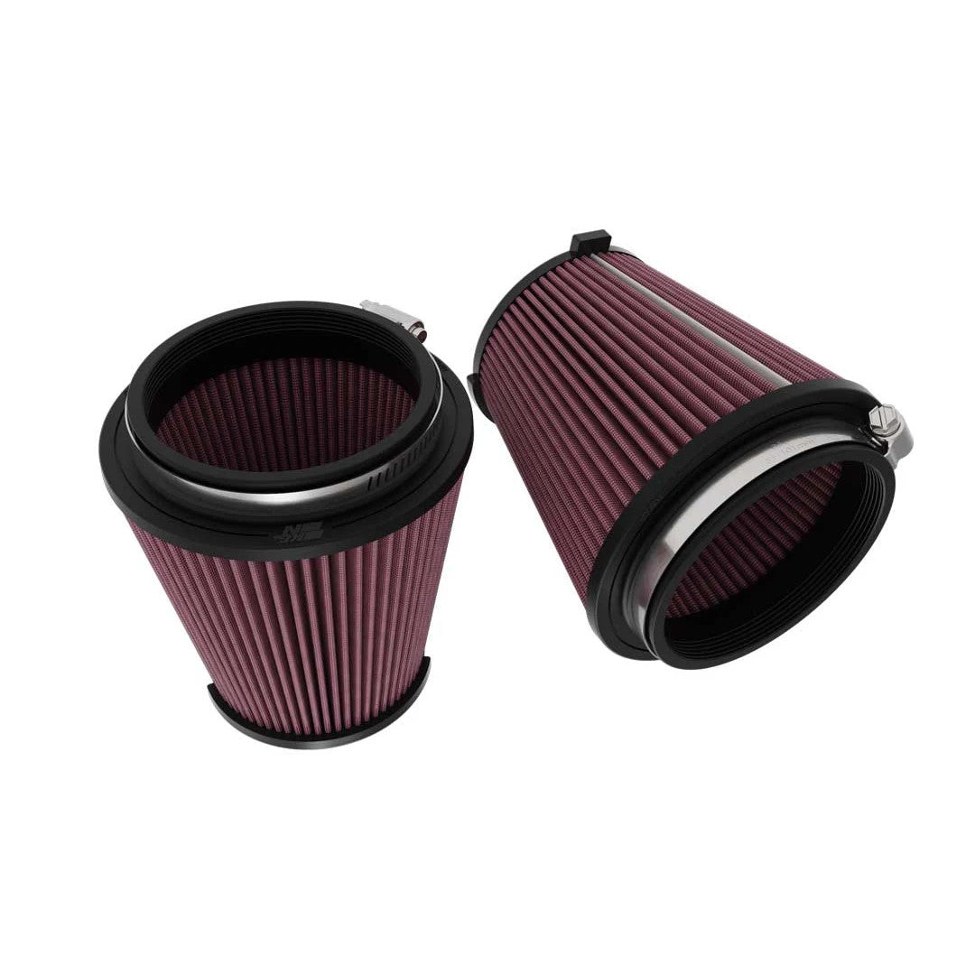 UPR - K&N Performance Air Filters Washable (fits 24 Mustang GT 5.0L) - KNN-E-0630 for 2024-2026 Ford Mustang - angle view