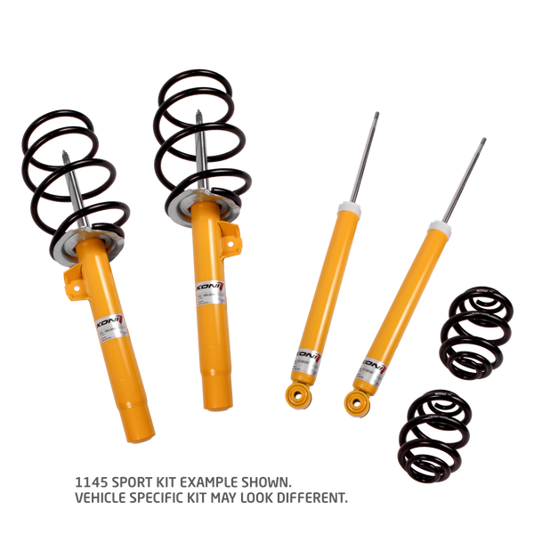 Koni 1145 Sport Kit 15+ Ford Mustang V8 Coupe/Convertible (excl GT350/GT350R/MagneRide Models) - 1145 1095