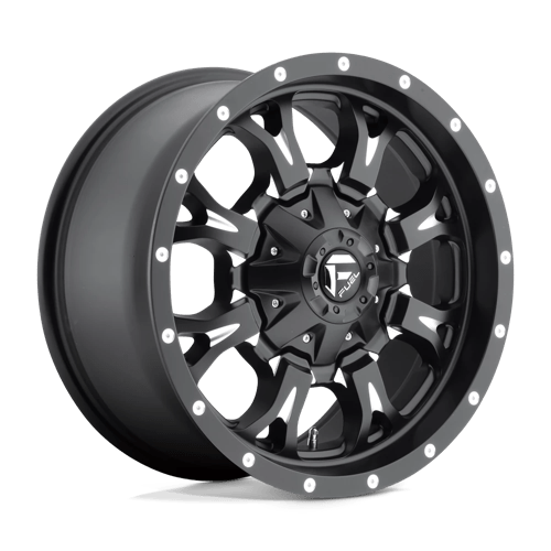Fuel Off-Road Aluminum Wheels 17X9 Krank D517 Matte Black Milled