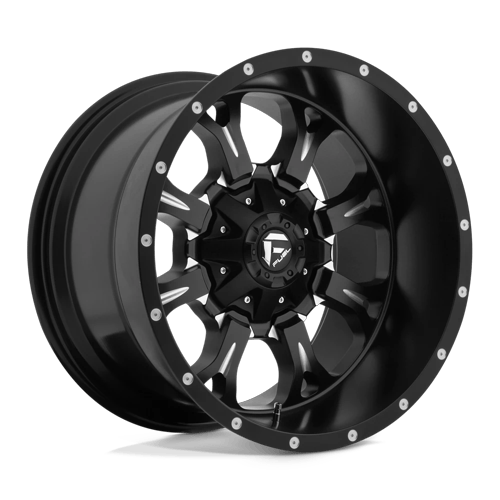 Fuel Off-Road Aluminum Wheels 20X12 Krank D517 Matte Black Milled