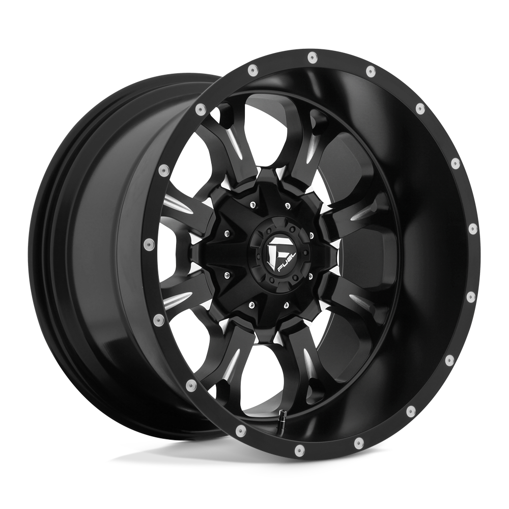 Fuel Off-Road Aluminum Wheels 20X12 Krank D517 Matte Black Milled