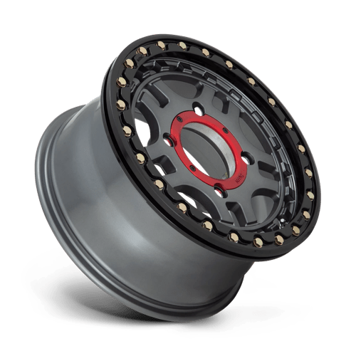 KMC - Recon UTV BL 15X7 4X156 G-mtl Blk-rg +38