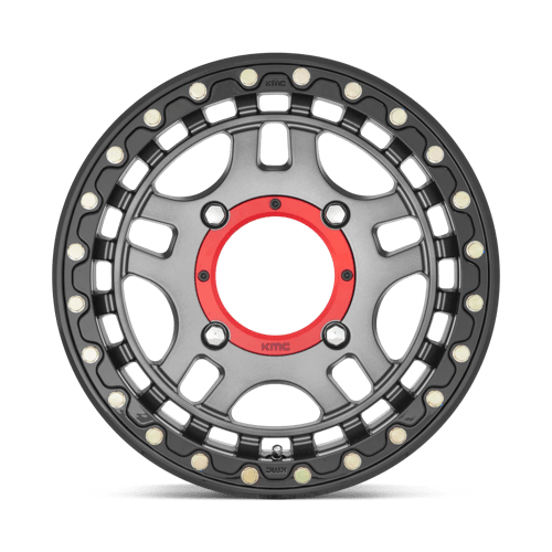 KMC - Recon UTV BL 15X7 4X137 G-mtl Blk-rg +38