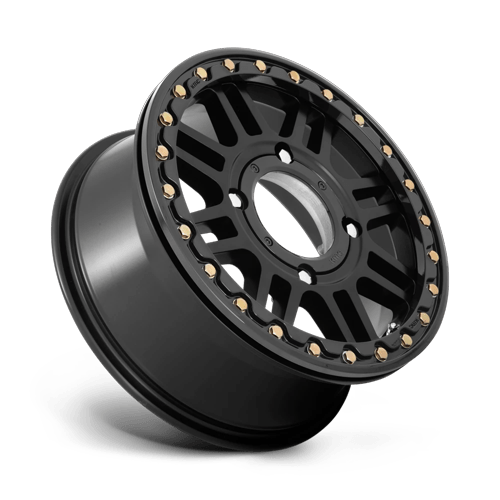KMC - Cage UTV BL 15X6 4X137 S-blk Blk-rg +38