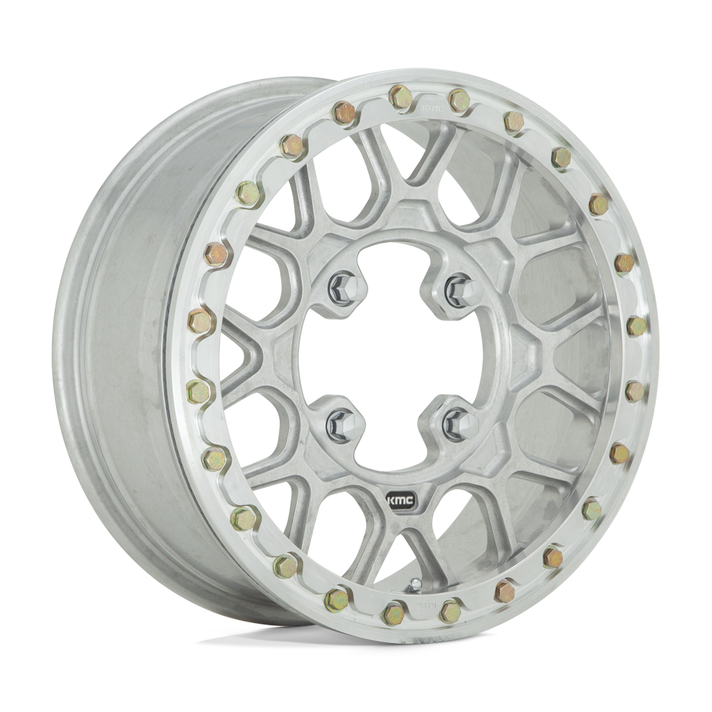 KMC - Grenade UTV BL 15X6 4X156 Raw-mach +38