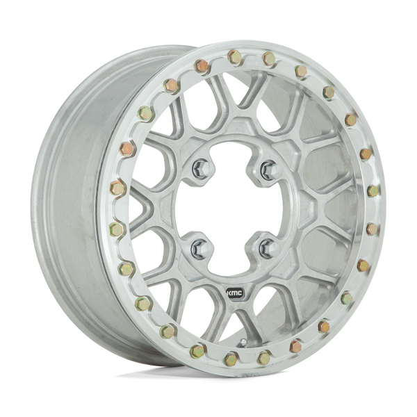 KMC - Grenade UTV BL 15X6 4X156 Raw-mach +38