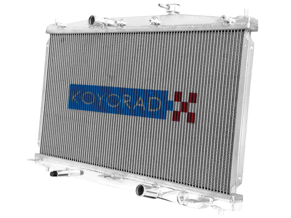 Koyo 09-17 Nissan 370Z 6MT Radiator (Eliminates AC Condenser) - VH023478 for 2008-2013 INFINITI G - front view
