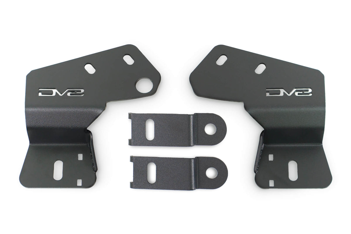 DV8 Offroad - Ford Bronco A-Pillar Dual Light Pod Drop Mounts - LBBR-08