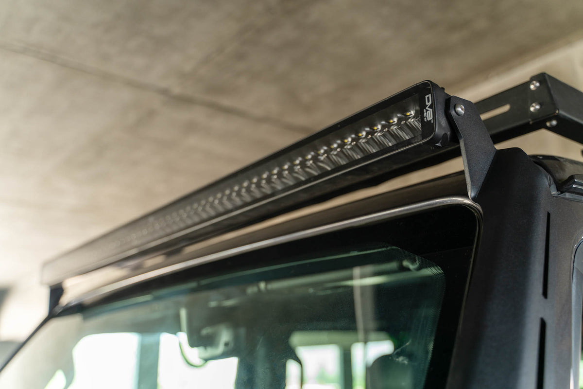 DV8 Offroad - Jeep Wrangler JL & Gladiator JT Light Bar Mount - LBJL-10