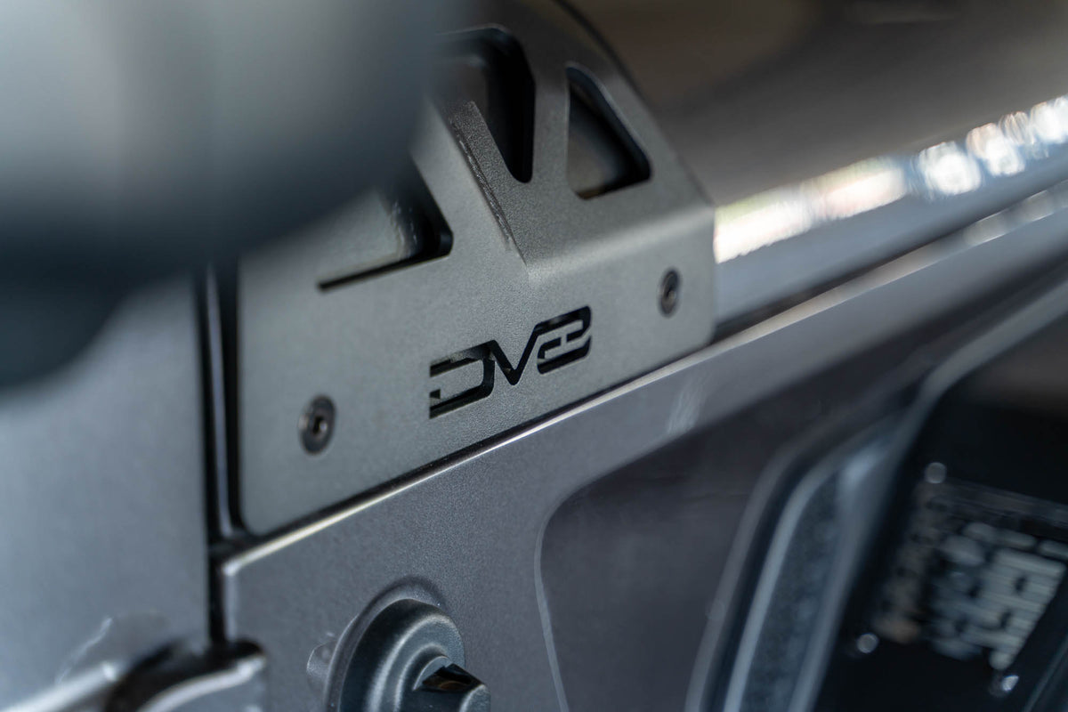 DV8 Offroad - Jeep Wrangler JL & Gladiator JT A-Pillar Dual Light Pod Mounts - LBJL-11