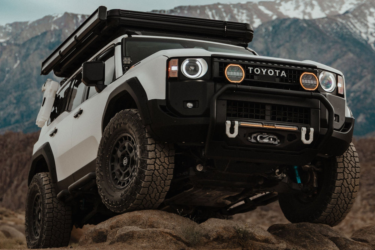 DV8 Offroad - 2024-2026 Toyota Land Cruiser Brush Guard - LBTF4-02