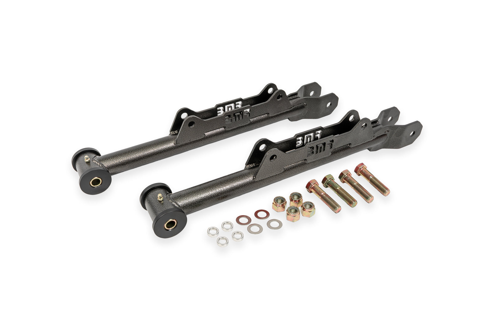 BMR 2010-2015 Chevrolet Camaro Rear DOM Lower Control Arms - Black Hammertone - LCA355H
