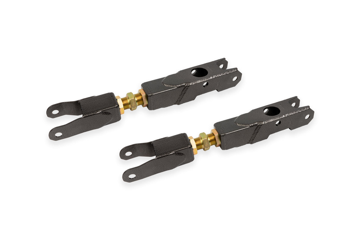 BMR 16-24 Chevrolet Camaro (6th Gen) Adjustable Rear Lower Control Arm - Black Hammertone - LCA362H