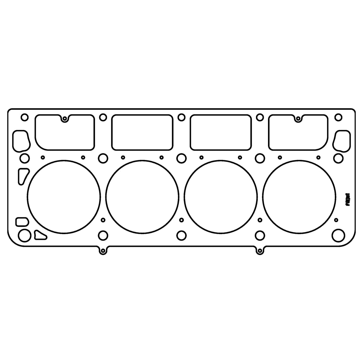 Cometic GM LS1/LS2/LS3/LS6 Gen-III/IV Small Block V8 4.080in Bore .040in MLS Cylinder Head Gasket - C15522-040 for 2003-2020 
