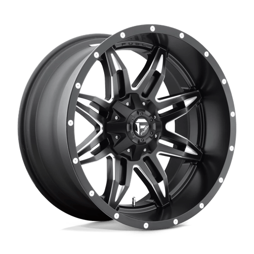 Fuel Off-Road Aluminum Wheels 20X9 Lethal D567 Matte Black Milled