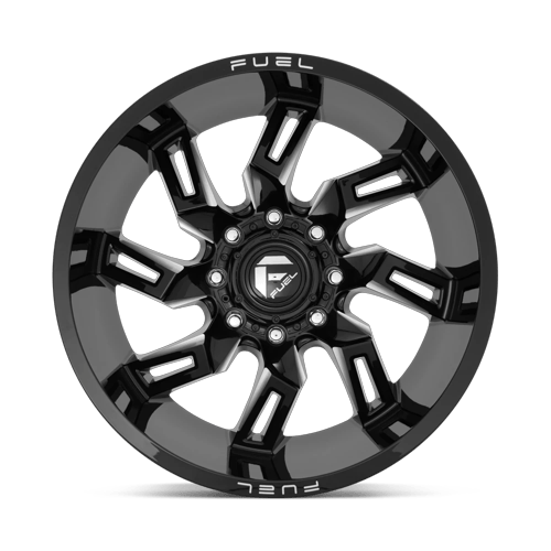 Fuel Off-Road D747 20X9 Gloss Black Milled 6x135 +1mm