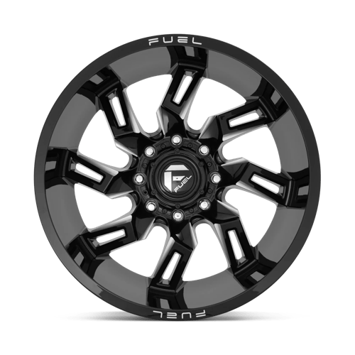 Fuel Off-Road D747 22X10 Gloss Black Milled 8x165.1 -18mm