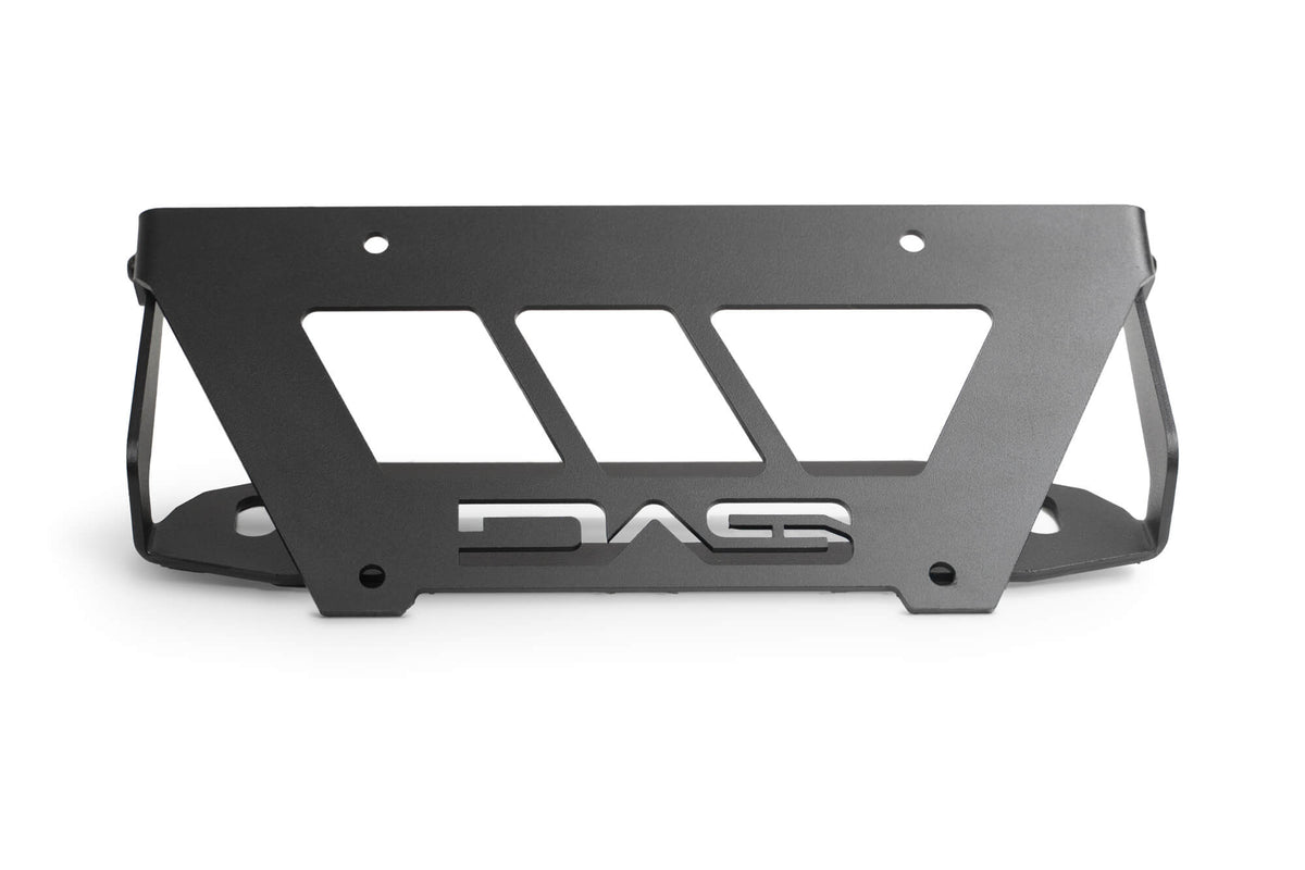 DV8 Offroad - Fairlead Mounted Flip-Up License Plate Bracket - LPBM-02