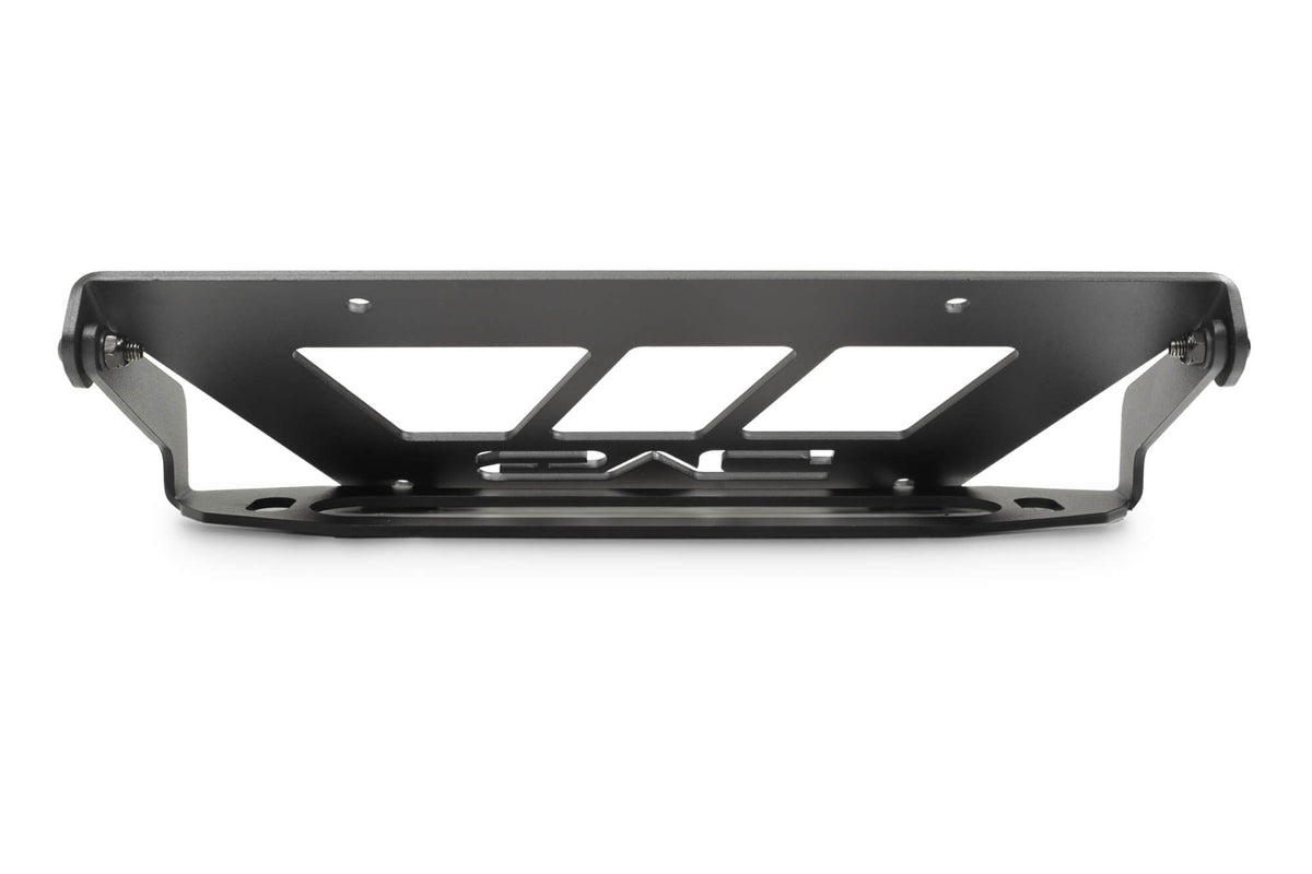 DV8 Offroad - Fairlead Mounted Flip-Up License Plate Bracket - LPBM-02
