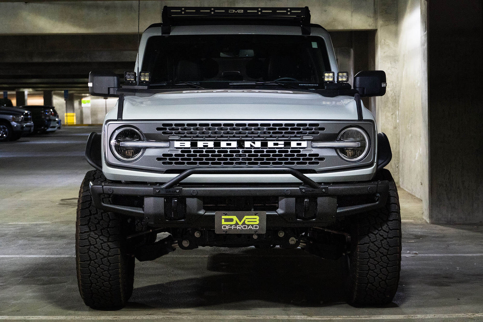 DV8 Offroad - Front License Plate Relocation Bracket - LPBR-01