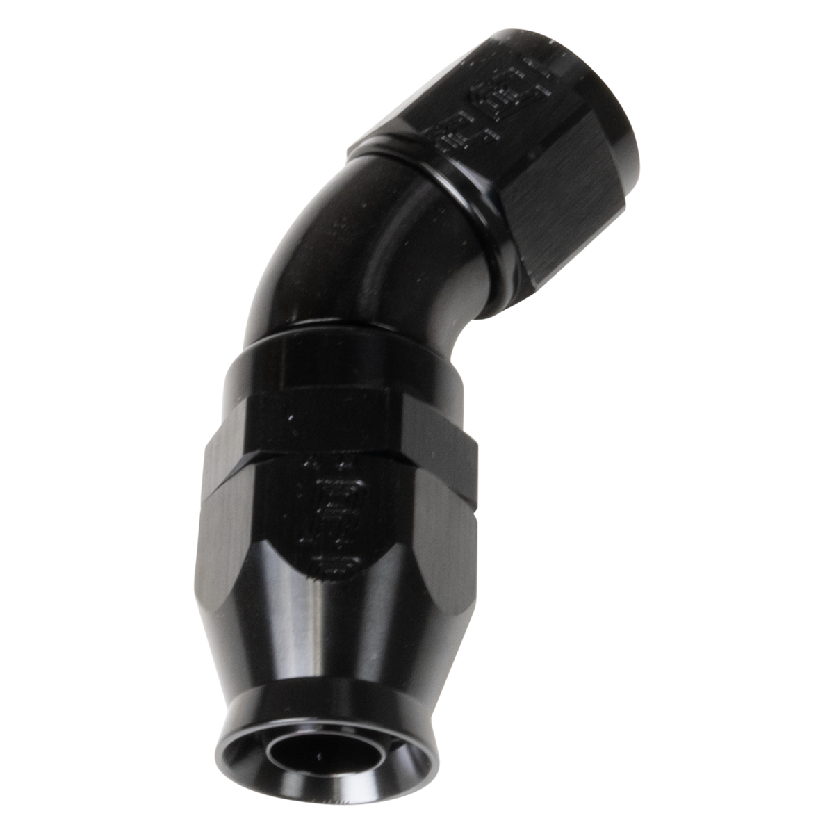 Russell Black 45 -10 Pro Ptfe Hose End - 550633 - angle view