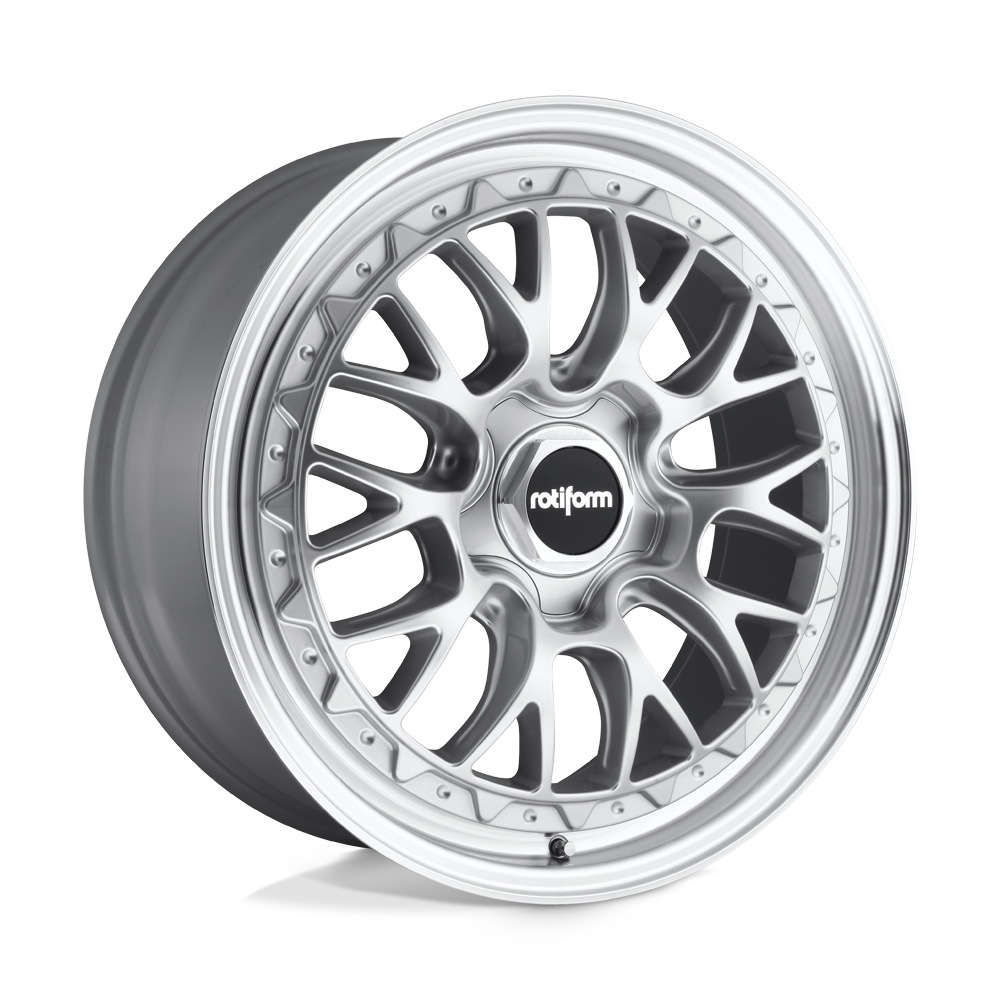 Rotiform R155 Lsr 19X8.5 5X112 +35MM Gloss Silver Machined