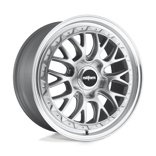 Rotiform R155 Lsr 18X8.5 5X112 +45MM Gloss Silver Machined