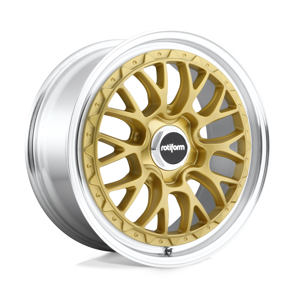 Rotiform R156 Lsr 18X8.5 5X112 +35MM Matte Gold Machined