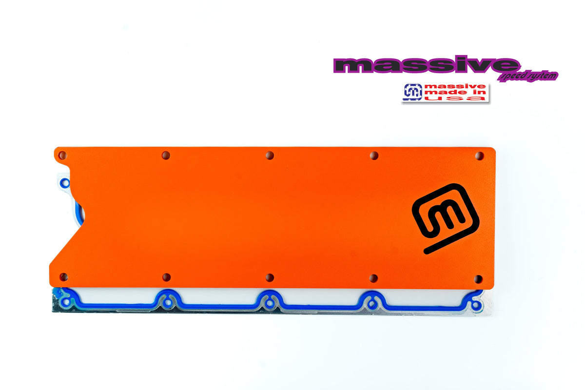 Copy of Massive Trophy Valley Plates - Knock Sensor Eliminated - GM LS Gen III Engines - Massive Speed System