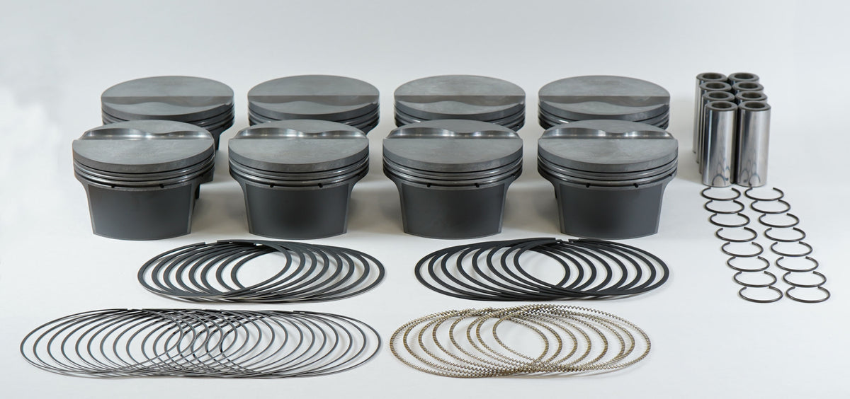 Mahle MS Chevy LS1/2/6 3.800in Bore / 6.622in Stoke / 6.098in Rod Length - Pistons (Set Of 8) - 930218500