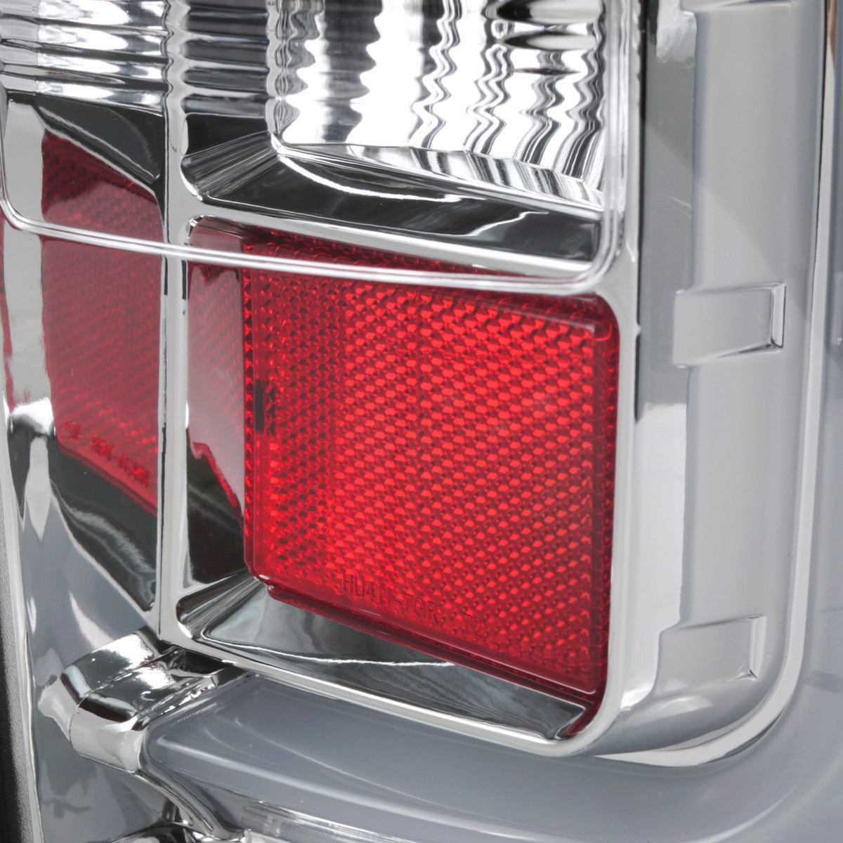 Spec-D Tuning - 2014-2018 GMC Sierra 1500/2500HD/3500HD LED Tail Lights (Chrome Housing/Clear Lens) - LT-SIE14CLED-TM
