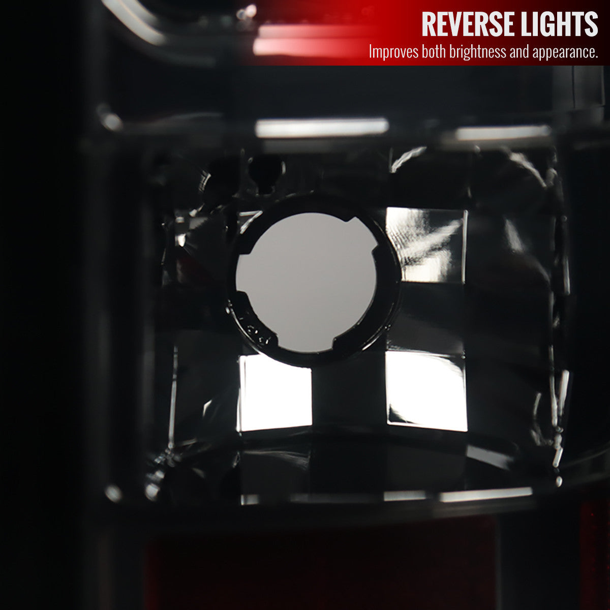 Spec-D Tuning - 2003-2006 Chevrolet Silverado LED Tail Lights (Chrome Housing/Smoked Lens) - LT-SIV03GLED-TM