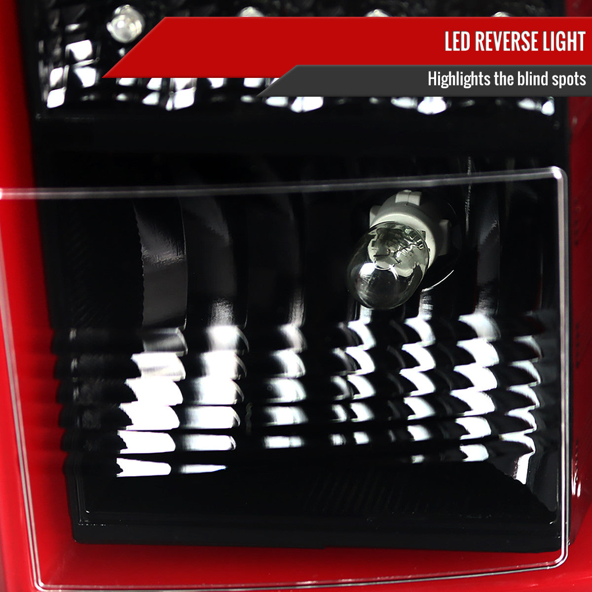 Spec-D Tuning - 2015-2020 GMC Yukon/Yukon XL Denali SLE/SLT LED Tail Lights (Jet Black Housing/Clear Lens) - LT-YUK15BKLED-TM