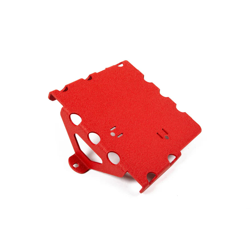 GrimmSpeed 08-21 Subaru WRX STI Lightweight Battery Mount Kit - Red - 121034
