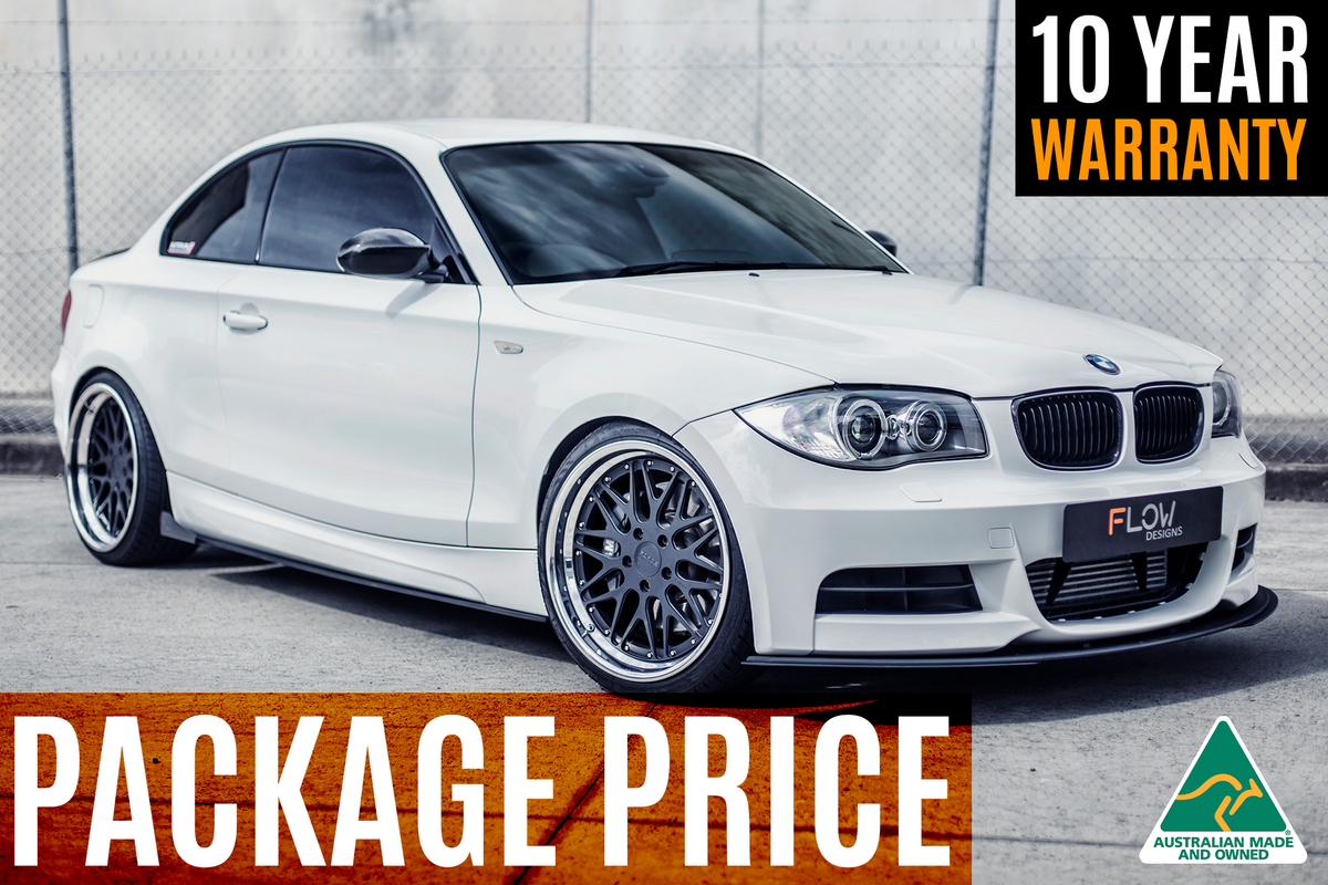 Flow Designs - E82 M Sport Full Lip Splitter Set