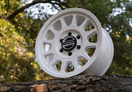 Ford Performance - Bronco 17" X 8.5" Method Wheel + Center Cap - White - M-1007K-M1785KW